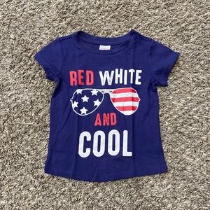 Patriotic Cool Shirt Size 2T